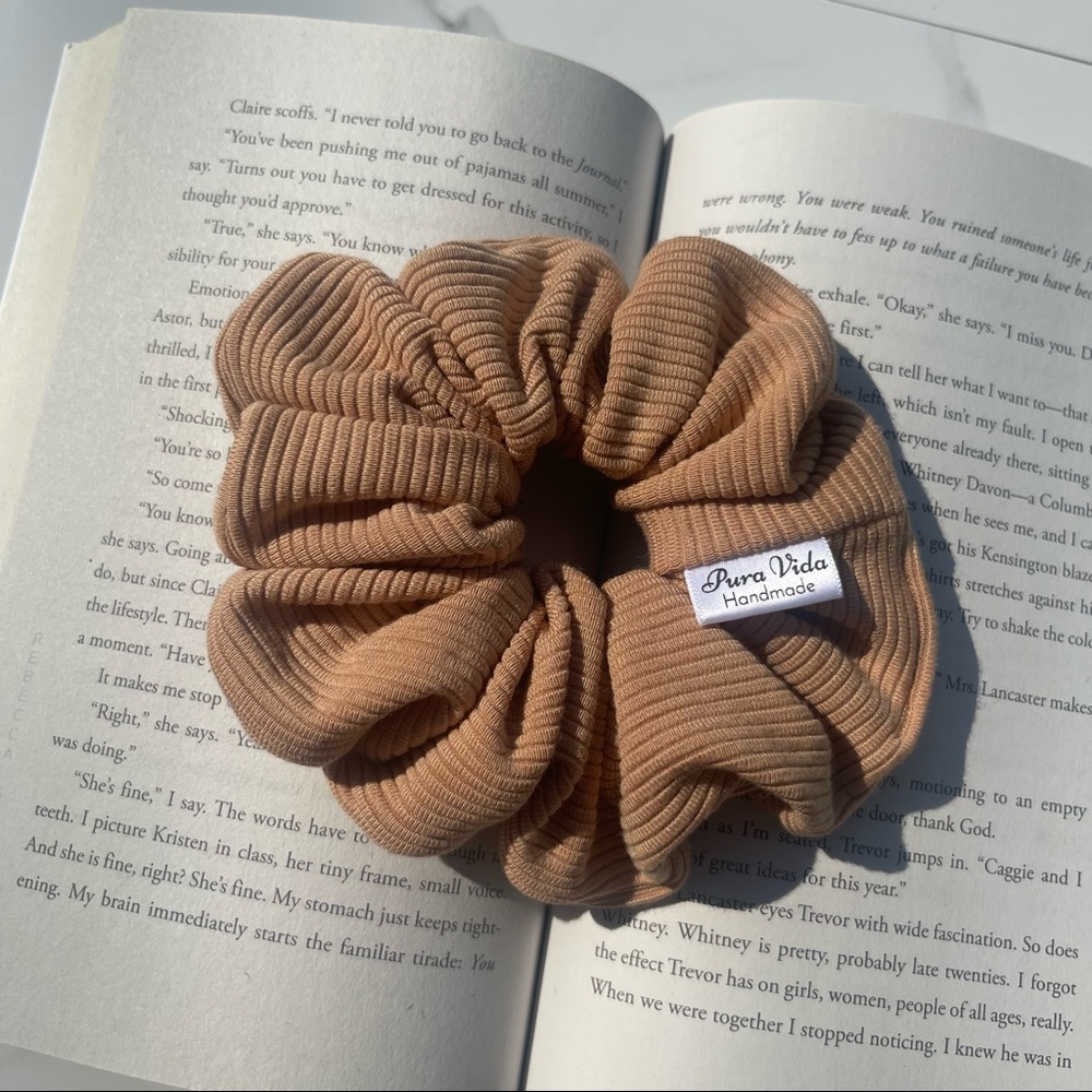 Handmade hair scrunchies